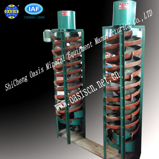 Good Quality High Effciency Gold Shaking Bed Laboratory Bll Spiral Chute