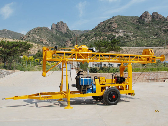 Gsd I Trailer Type Water Well Drilling Rig