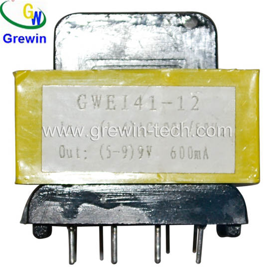 Gwei19 Ei28 Ei35 Ei41 Ei96 Ac Dc 230v Pin Type Power Transformer For Communication