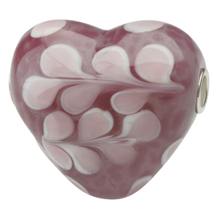 Heart Shape Glass Beads