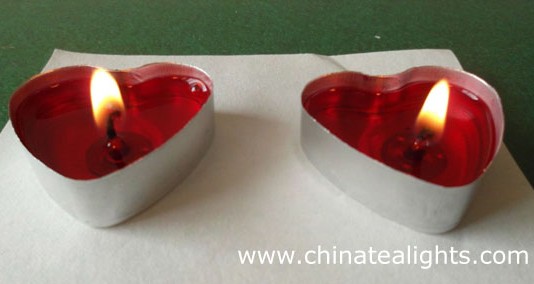 Heart Tealight Candle For Valentine S Day Wedding