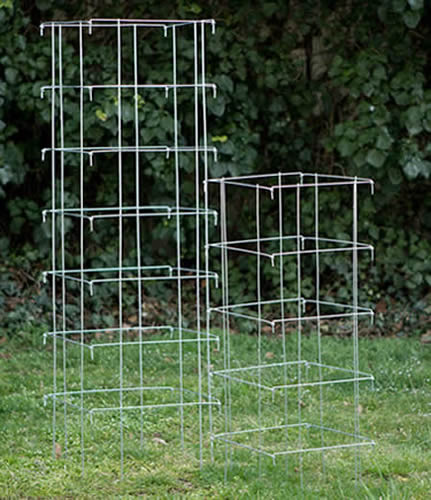 Heavy Duty Tomato Cages Made Of Concrete Welded Reinforcing Mesh