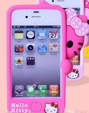 Hello Kitty Silicone Iphone 4s Case Pink White Otterbox Price Supplier