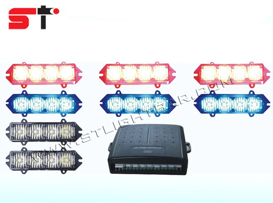High Bright 8 Modes Led Truck Car Strobe Light Kit