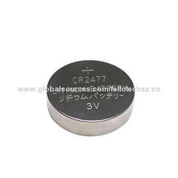 High Capacity 1 000mah 3 0v Limno2 Button Cell Battery Cr2477 For Main Board Of Computers