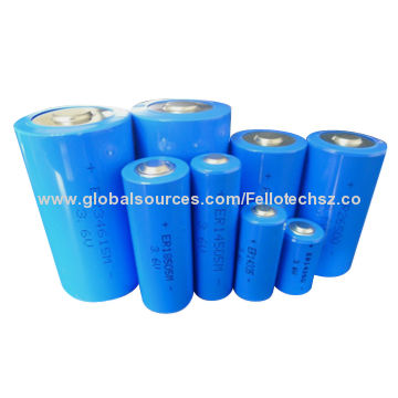 High Capacity Lithium Thionyl Chloride 3 6v Lisocl2 Battery Er341245 Dd Size 36an China Manufacturer