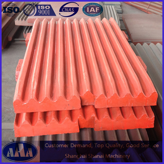 High Manganese Steel Casting Jaw Plate