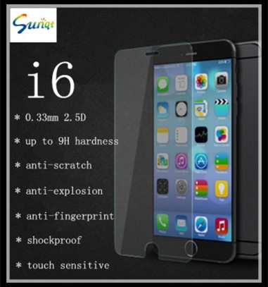 High Quality 9h Tempered Glass Screen Protectors For Iphone 6