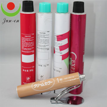 High Quality Collapsible Aluminum Hair Dye Tubes
