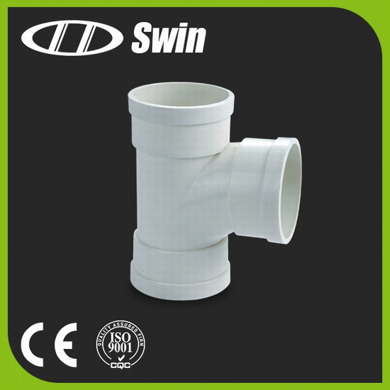 High Quality Corrosion Resistant Pvc Equal Tee For Water Drainage