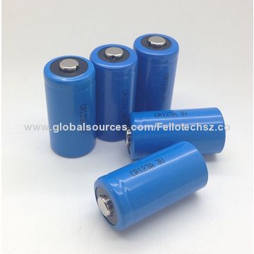 High Quality Limno2 Battery 3v Cr123a Non Rechargeable Primary Lithium For Utility Meters
