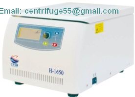 High Speed Table Top Centrifuge H 1650