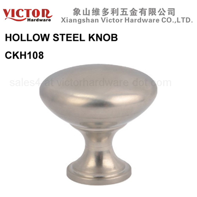 Hollow Steel Furniture Knob Cabinet Shower Door Drawer Closet Hardware China Manufacture