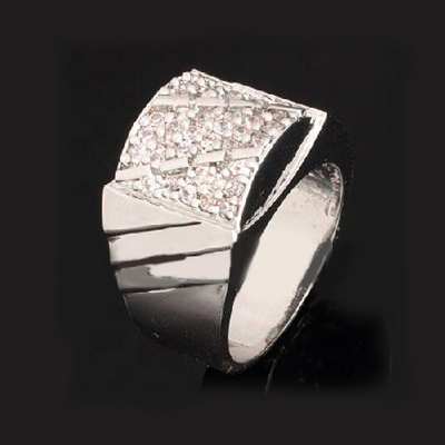 Hot Seller 925 Sterling Silver Ring Cz Stone Superior Quality Oem And Odm Are Both Welcome