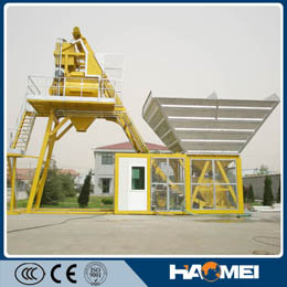 Hot Selling Yhzs35 Mobile Concrete Batching Plant