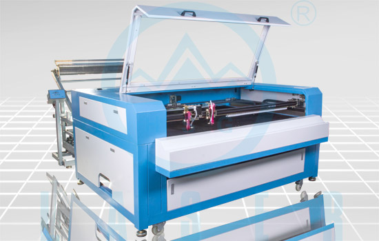 Hs R1610 Auto Feeding Laser Cutting Engraving Machine For Garment And Leather Industries