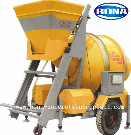 Hybrid Power Concrete Mixer Jzh350 Cement Machine Nigeria Price