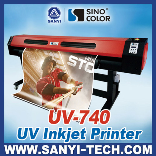 Hybrid Uv Led Printer 740 Roller Flatbed Available
