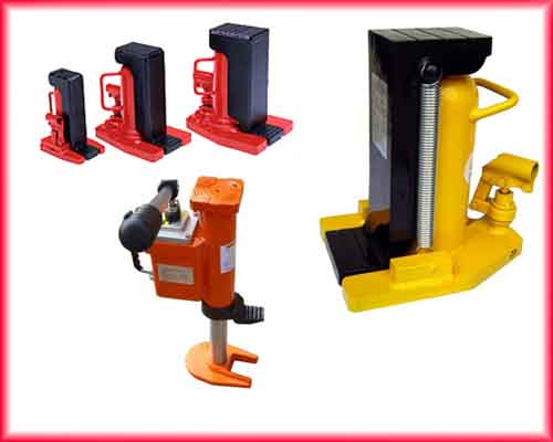 Hydraulic Jack With Two Parts Capacity