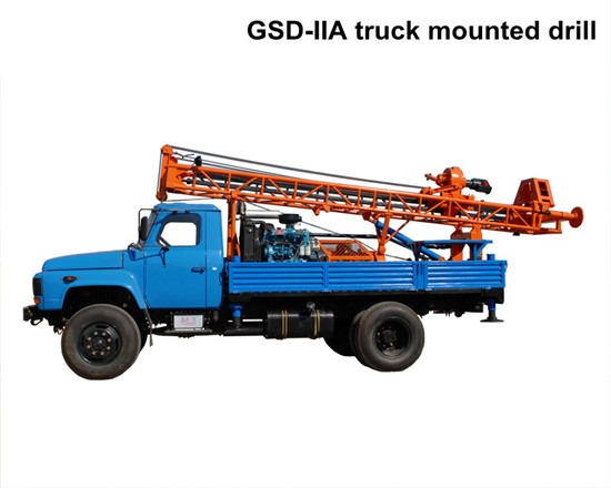 Hydraulic Truck Mounted Water Well Drilling Machine With Ce Iso