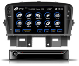In Dash Car Audio Gps Navigation System For Chevrolet Cruze