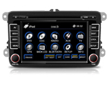 In Dash Car Audio Gps Navigation System For Volkswagen Caddy Cc Tiguan Scirocco Polo