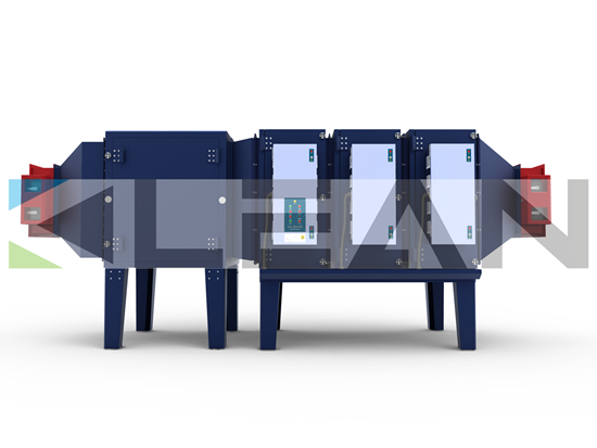 Industrial Electrostatic Precipitator For Anti Slip Mats Industry