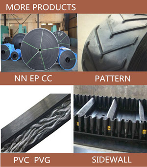 Industrial Rubber Conveyor Belt Price On Different Types By China Factory