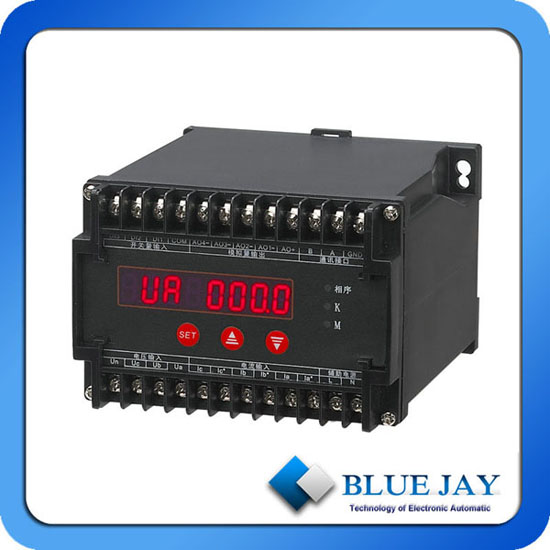 Input Three Phase Ac Grid Parameter With 4 Channel Output Optional Max Electrical Transducer
