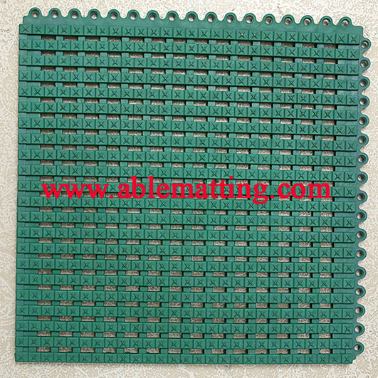 Interlocking Pvc Tile Matting Plastic Anti Slip Mat
