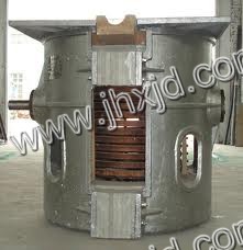 Intermediate Frequency Steel Induction Melting Furnace 750kg