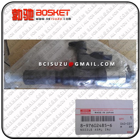 Isuzu For Nozzle Asm Injector 4hk1 8 97602485 4 Denso No 095000 5342