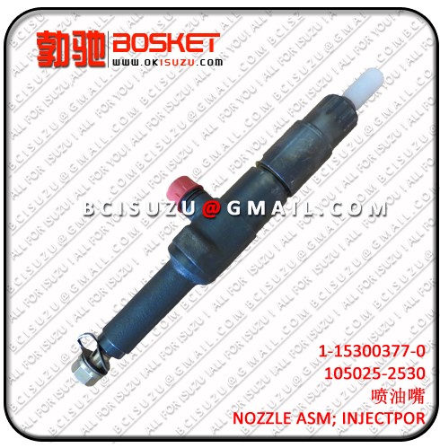 Isuzu For Nozzle Asm Injector 6wg1 1 15300377 0 Denso No 105110 4820