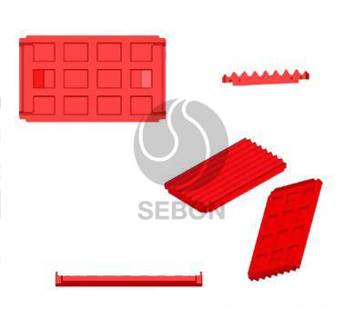 Jaw Crusher Spare Parts Movable Plate