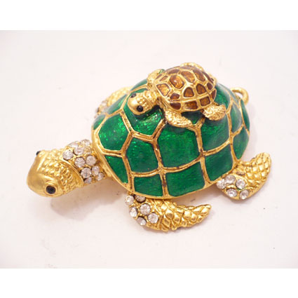 Jewelry Box Turtle Shape