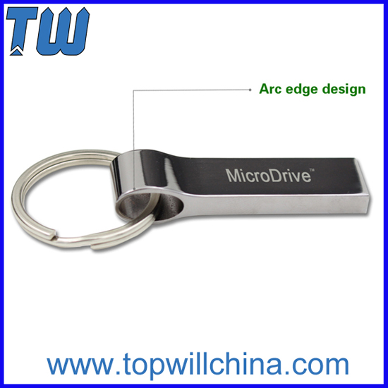 Key Ring For Free Solid Metal Usb 3 0 Flash Drive Noble Design