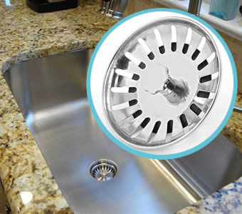Kitchen Sink Strainer Catches All Food Particles