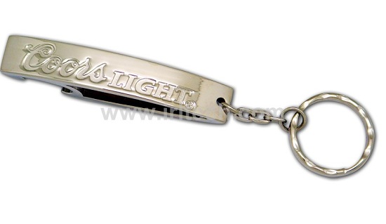 Kyechain Shaped Promotional Gifts Stainless Steel Bottle Opener