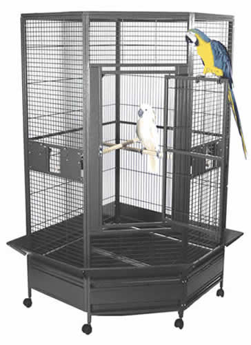 Large Flight Cage For Amazon Macaw African Greys And Cockatoos
