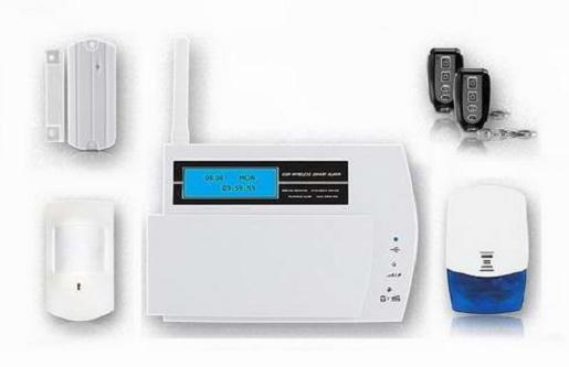 Lcd Display Wireless Gsm Home Alarm System Fs Am211