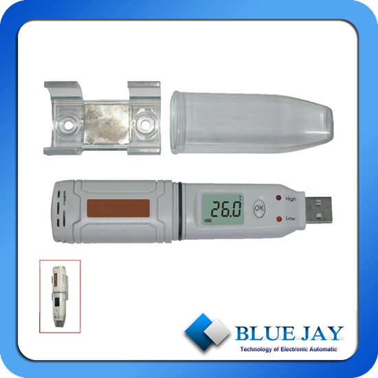 Lcd Screen Display 43 000 Log Readings Ip67 Temperature Data Logger With Usb Interface