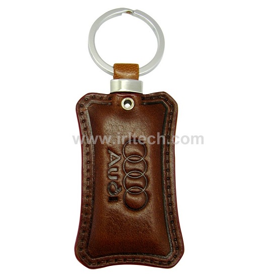 Leather Promotional Keychain With High Quality