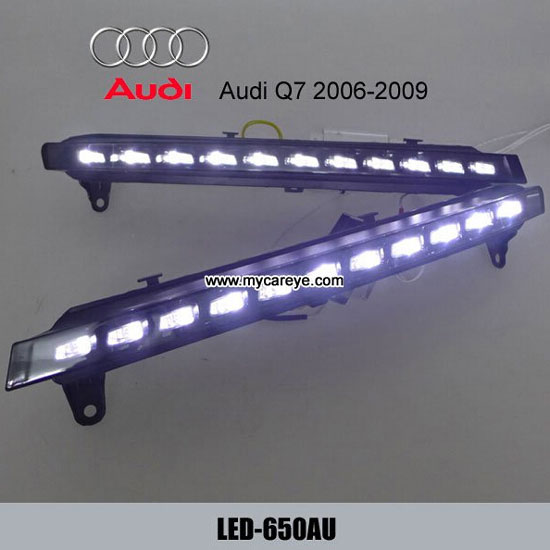 Led Drl Daytime Running Lights Driving Fog Lamp Turn Signal For Audi Q7