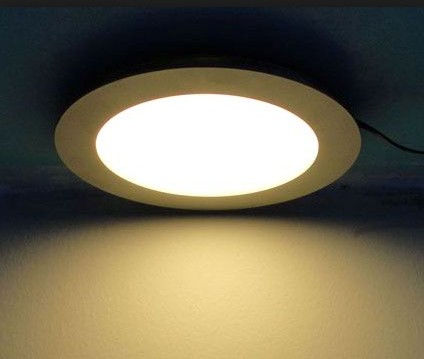 Led Panel Dia300 24w Warm White Round Dali Dimmable With Emergency