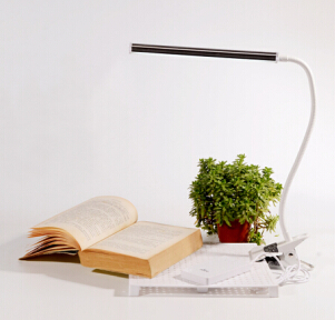 Led Reading Lamp With Clips For Gooseneck Desk