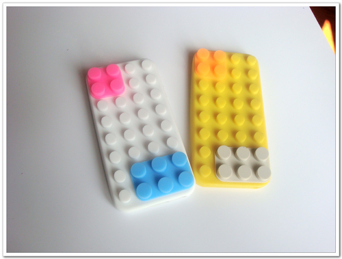 Lego Pattern Silicone Case For Mobile Phone Cases