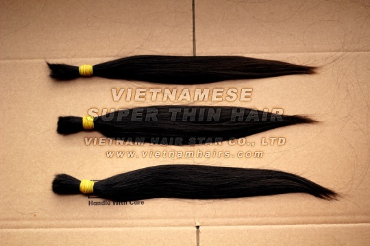 Lengt 30 To 40cm Vietnamese Super Thin Hair