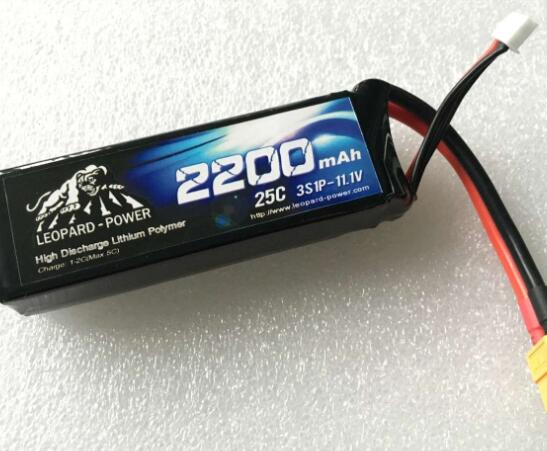 Leopard Power Rc Battery For Fpv Models 2200mah 25c 3s