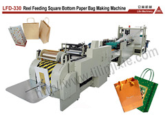 Lfd 330 Square Bottom Paper Bag Making Machine