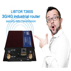 Libtor T260s A1 Industrial Hspa Router With 1 Sim Card Slot Vpn Firewall For M2m Solution